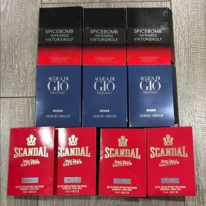 10 pieces Viktor&Rolf and Giorgio Armani men’s samples collection